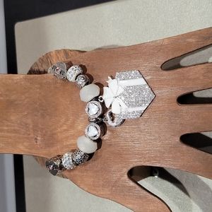 Silver Charm Bracelet NWT